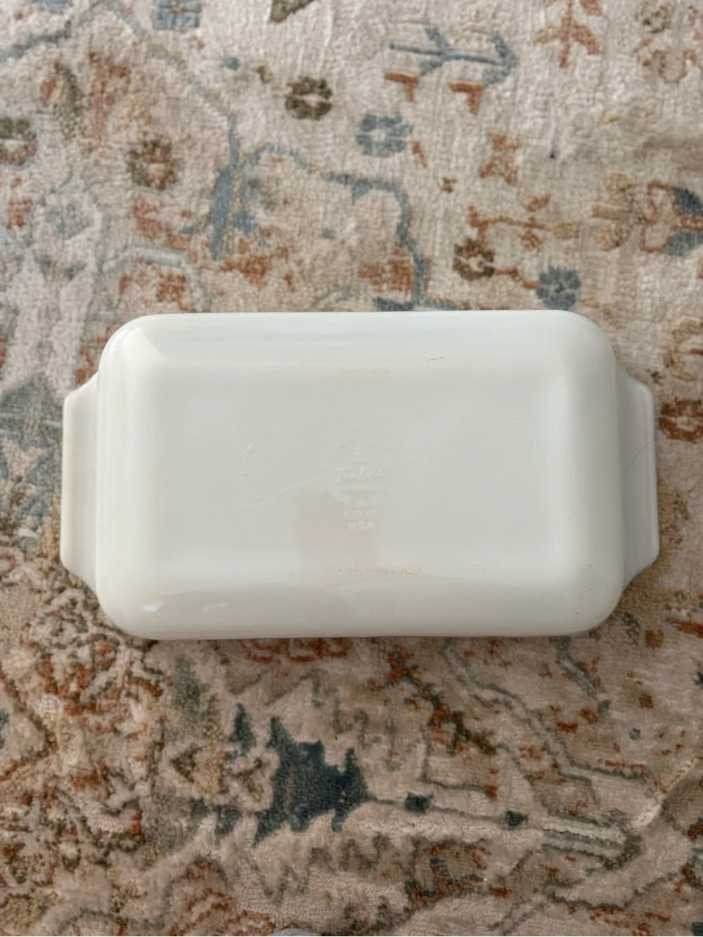 Anchor Hocking White Milk Glass Dish